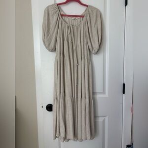 Neuflora puff sleeve dress